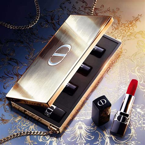 rouge dior minaudiere clutch lipstick collection case|Dior minaudiere lipstick holder.